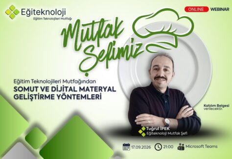 Somut ve Dijital Materyal Geliştirme Yöntemleri - Tuğrul İpek
