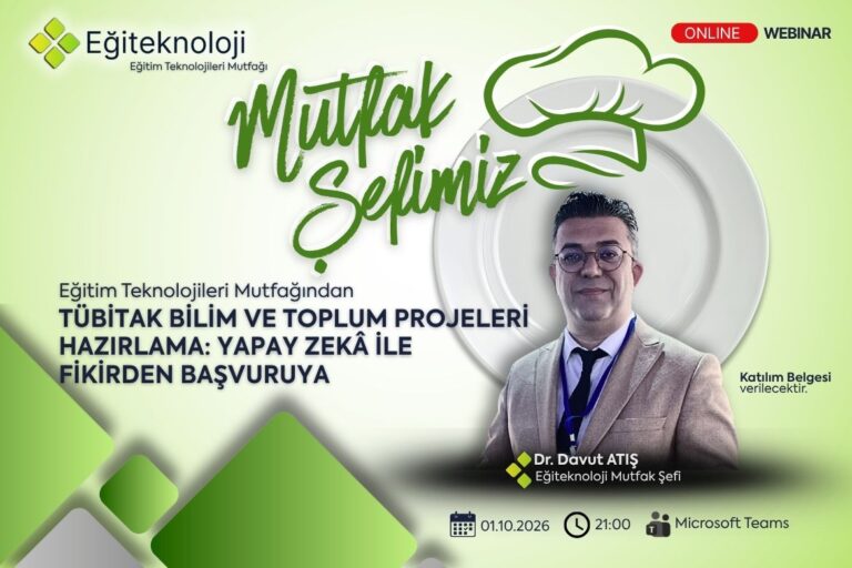 TÜBİTAK Bilim ve Toplum Projeleri Hazırlama: Yapay Zekâ ile Fikirden Başvuruya