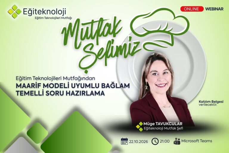 Maarif Modeli Uyumlu Bağlam Temelli Soru Hazırlama