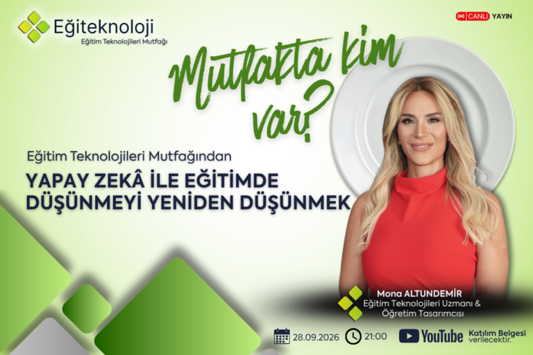 Yapay Zekâ ile Eğitimde Düşünmeyi Yeniden Düşünmek - Mona Altundemir
