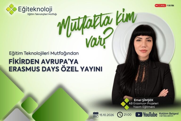 Fikirden Avrupa'ya ERASMUS Days Özel Yayını - Emel Şimşek